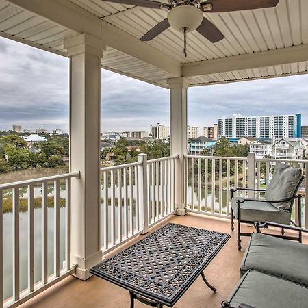 North Myrtle Beach Condo With Views Walk To Beach! Exterior photo
