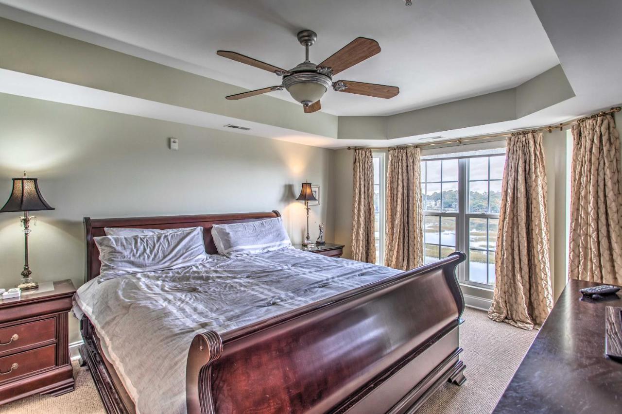 North Myrtle Beach Condo With Views Walk To Beach! Exterior photo