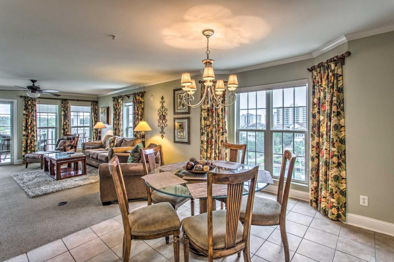 North Myrtle Beach Condo With Views Walk To Beach! Exterior photo