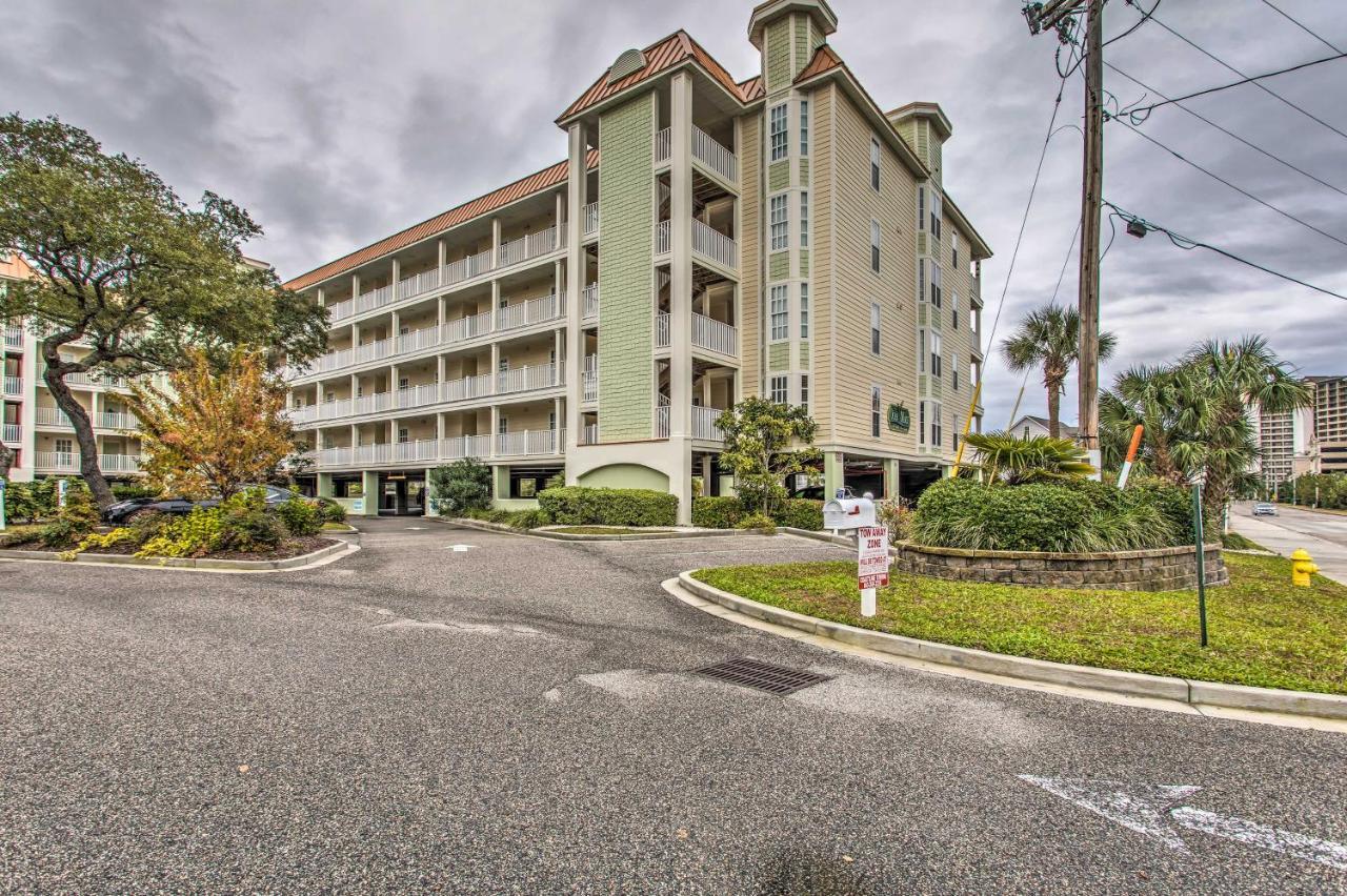 North Myrtle Beach Condo With Views Walk To Beach! Exterior photo