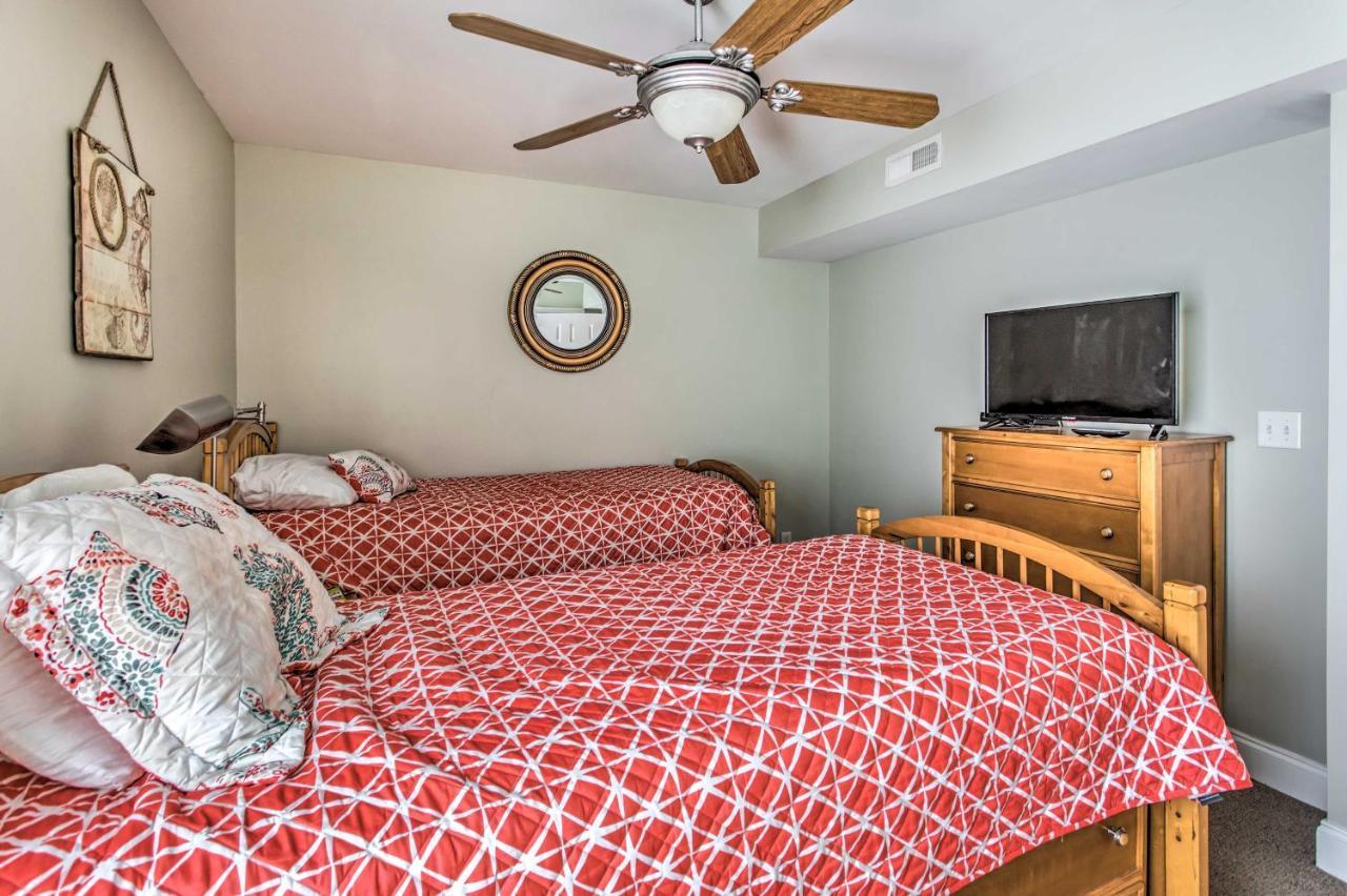North Myrtle Beach Condo With Views Walk To Beach! Exterior photo