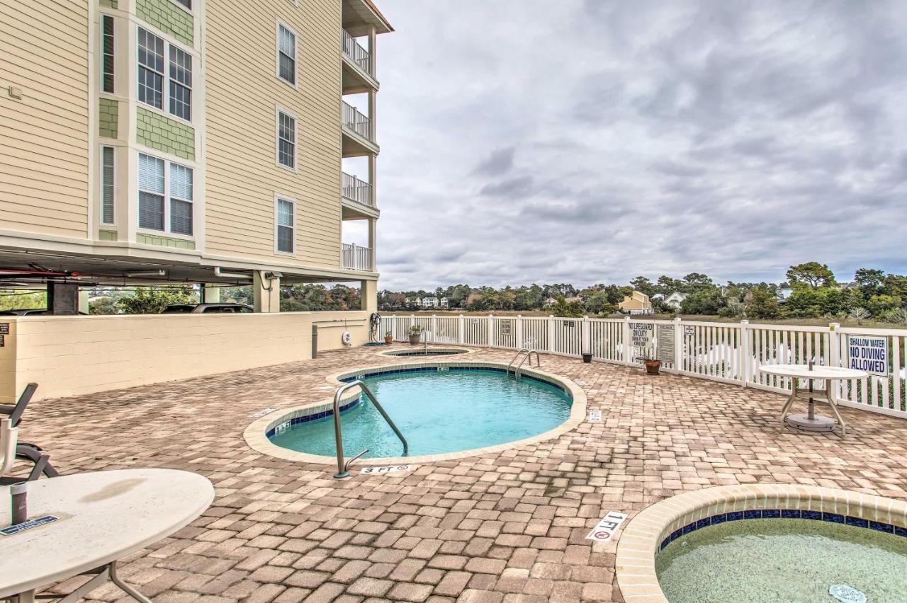 North Myrtle Beach Condo With Views Walk To Beach! Exterior photo